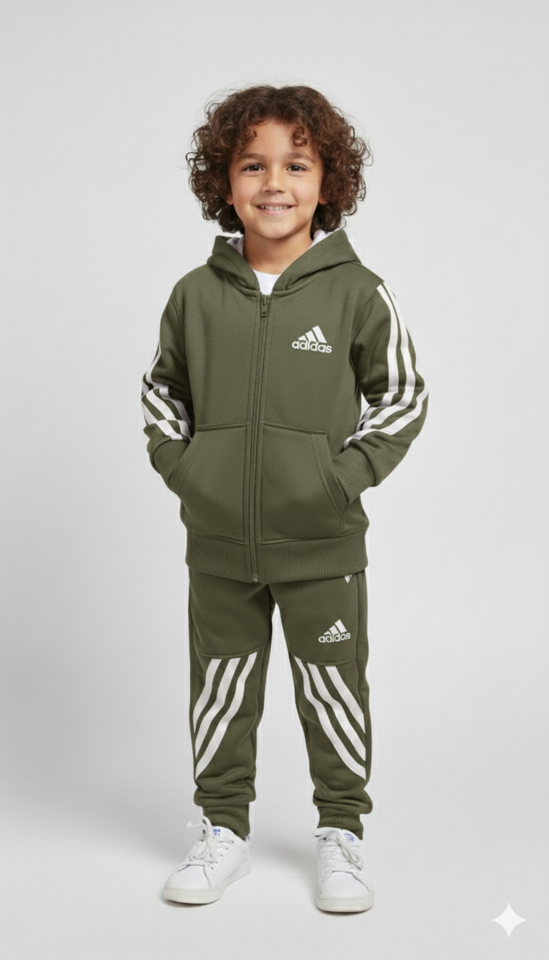 Boys Tracksuit Olive