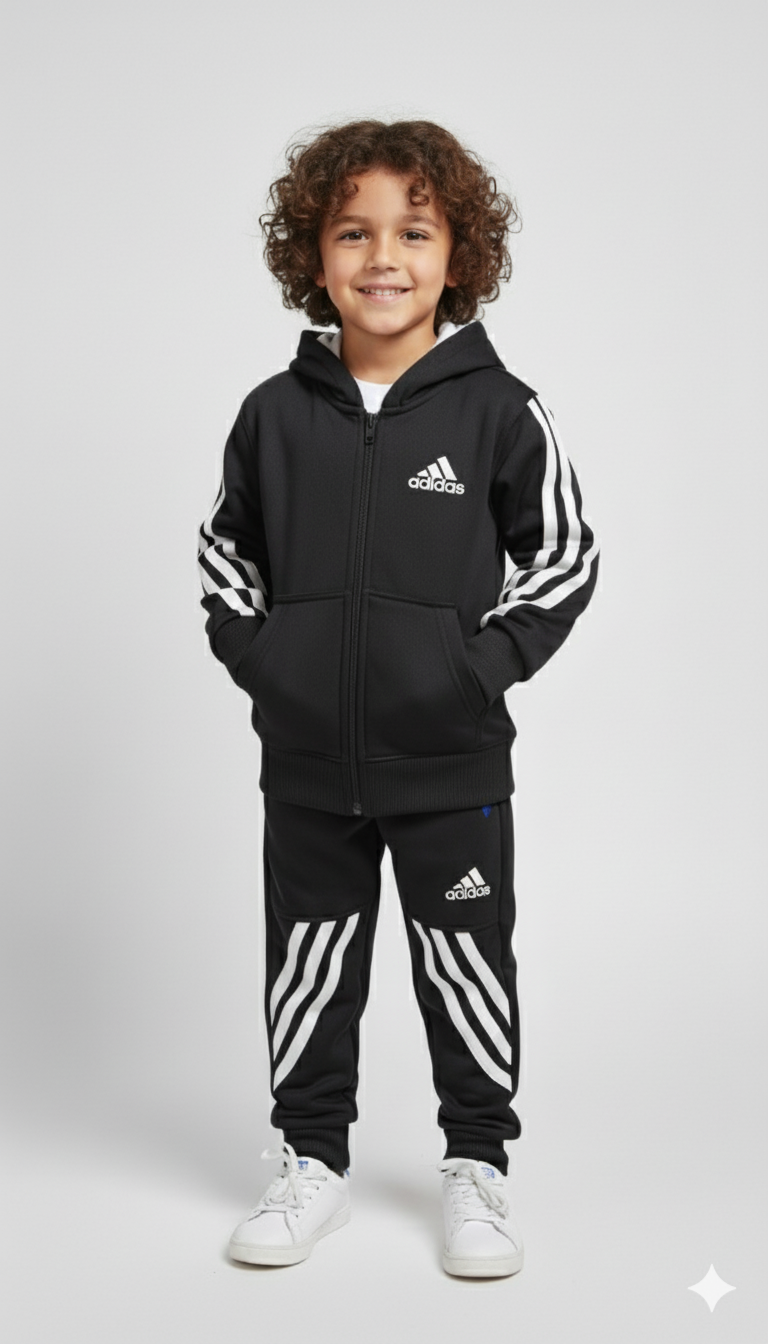 Boys Tracksuit Black