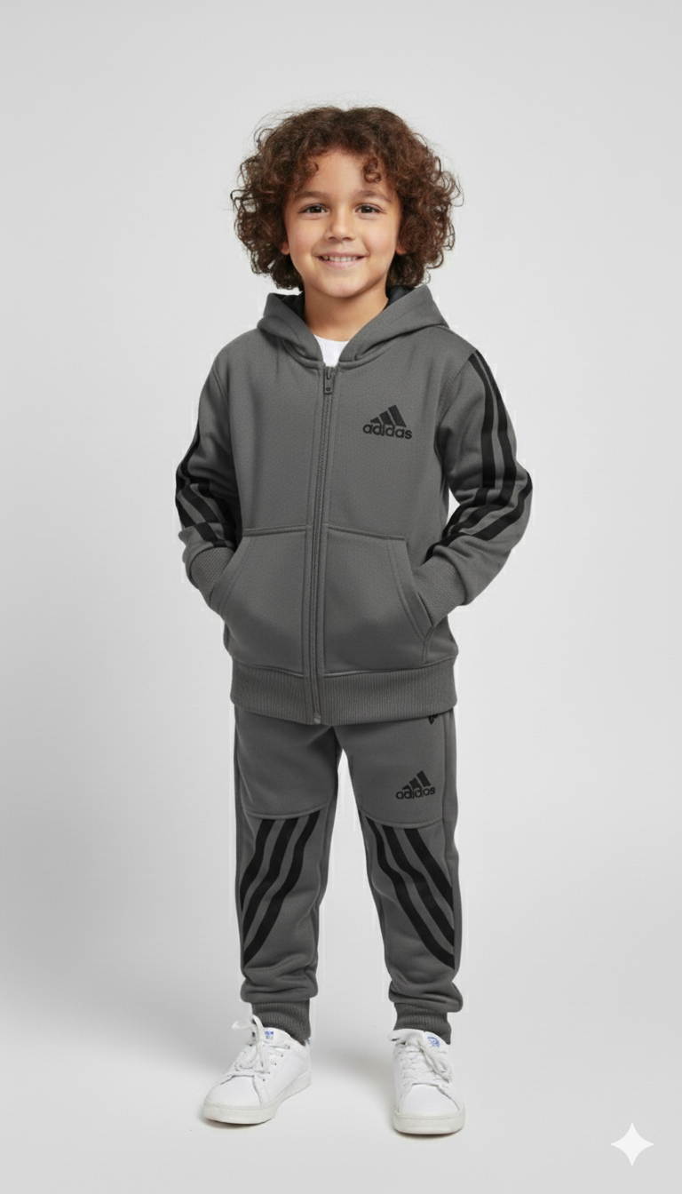 Boys Tracksuit Gray